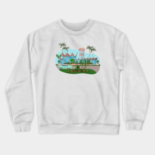 Googie hotel Crewneck Sweatshirt